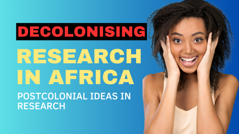 Decolonising and Indigenising Research in Africa: A 5 step Process