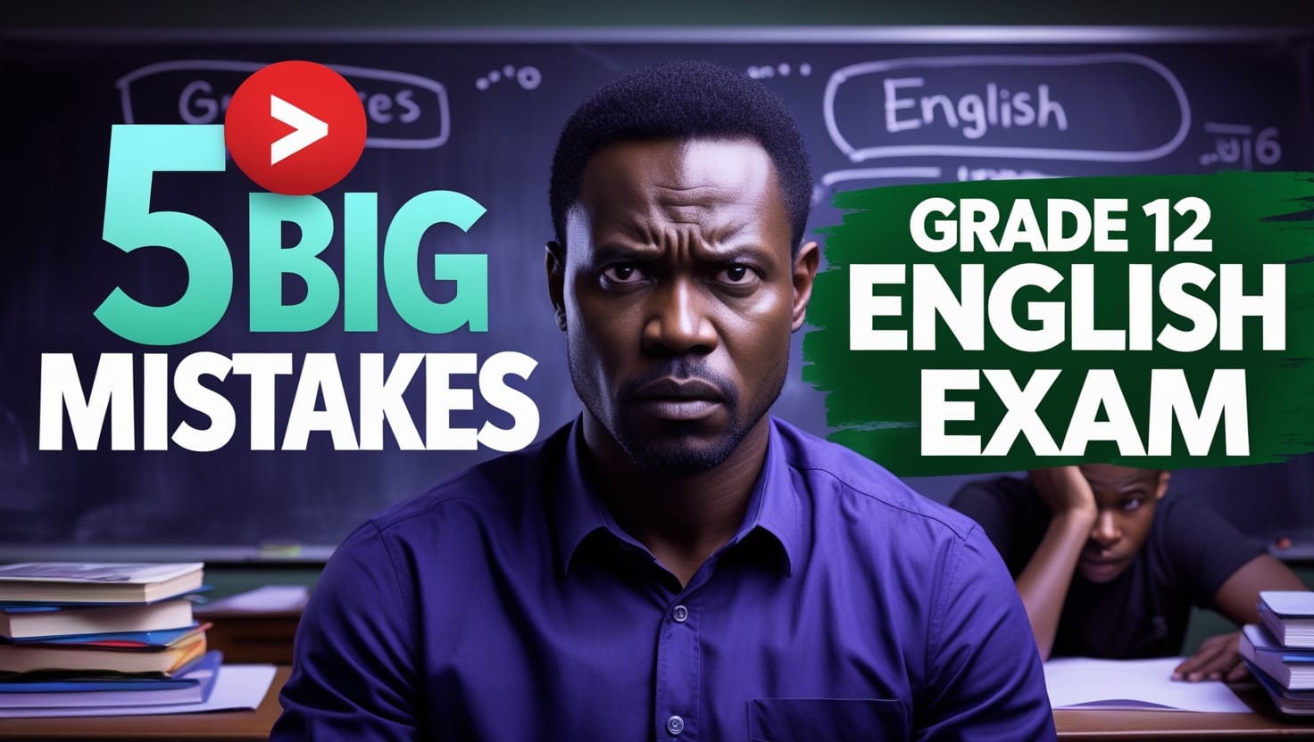 Top 5 Mistakes Students Make in Grade 12 English Exams