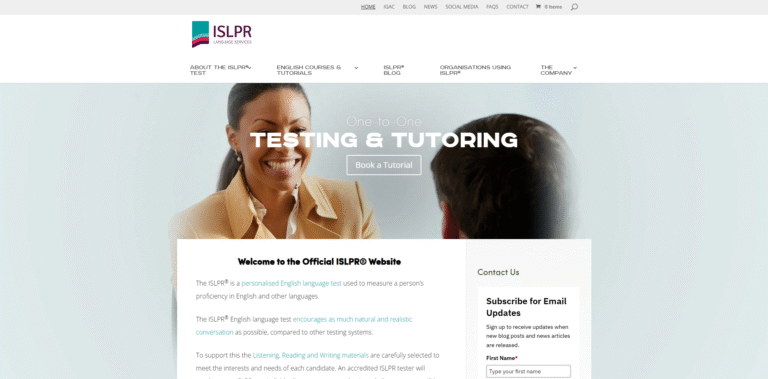 ISLPR assessment criteria
