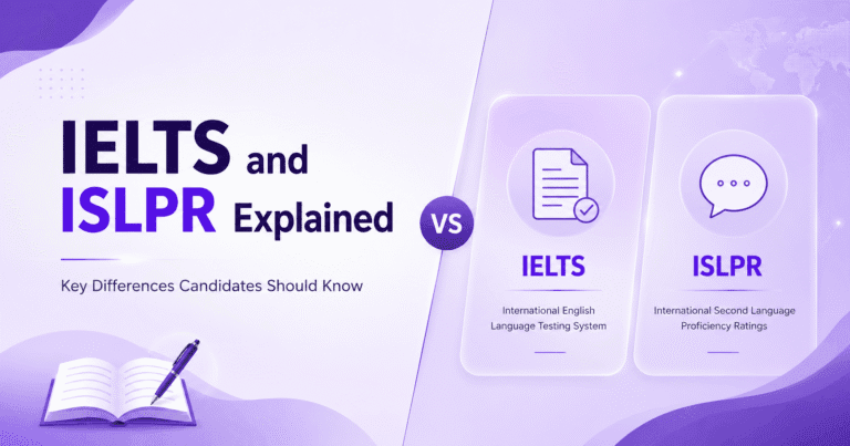 IELTS and ISLPR Explained: Key Differences Candidates Should Know 1 IELTS and ISLPR explained with key differences between the two English proficiency tests